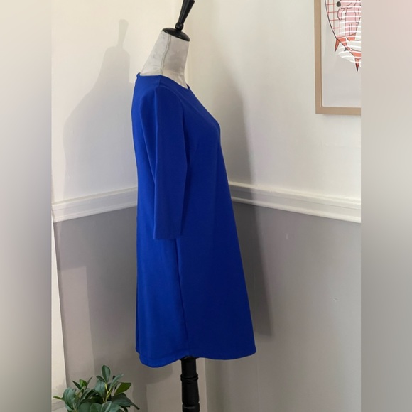 🔵5 For $15🔵 Chico’s Cobalt Blue So Slimming Dress - Picture 3 of 9